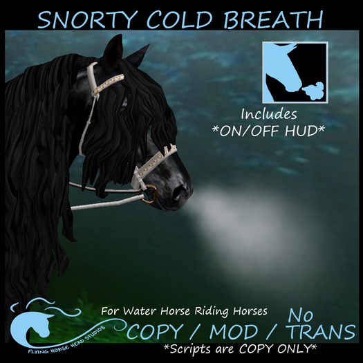 WH Riding Horse Snorty Cold Breath