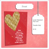 ~FS~ Lucky Valentine's Day Card
