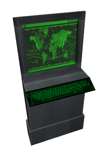 GPS computer display terminal 