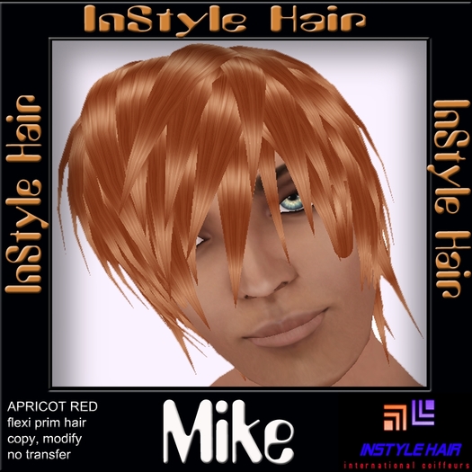 InStyle Hair - MIKE - for men (apricot red)