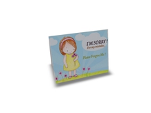 Sorry card