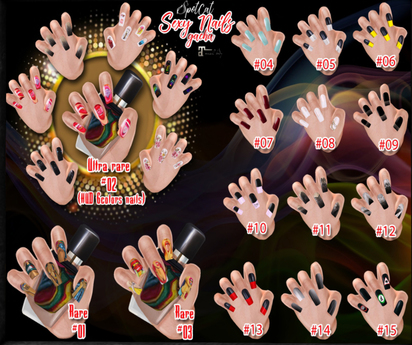 Second Life Marketplace - SpotCat Sexy nails - Nails #11