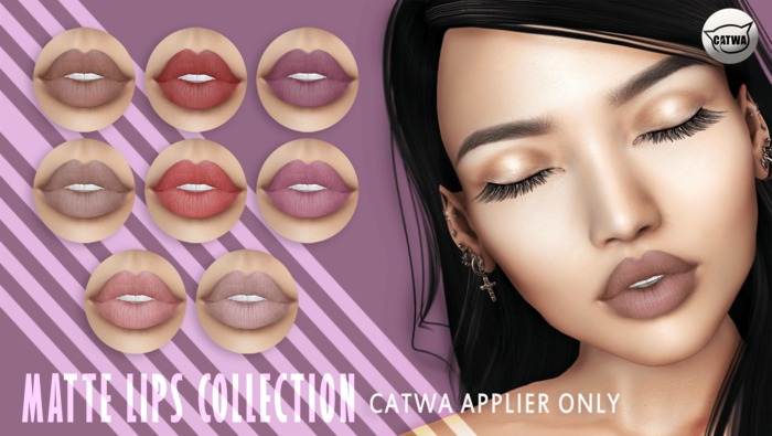 iS Matte Lips Collection - CATWA