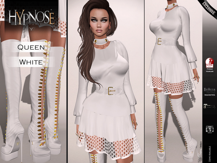 HYPNOSE - QUEEN WHITE OUTFIT