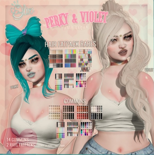 .Olive. the Perky Hair - FATPACK [Rez]  RARE