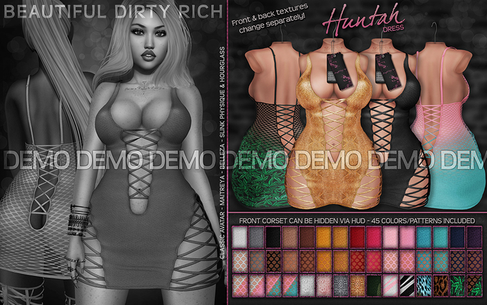 *B.D.R.* Huntah Dress DEMO