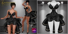 ![Enchantress] Jana Outfit Black