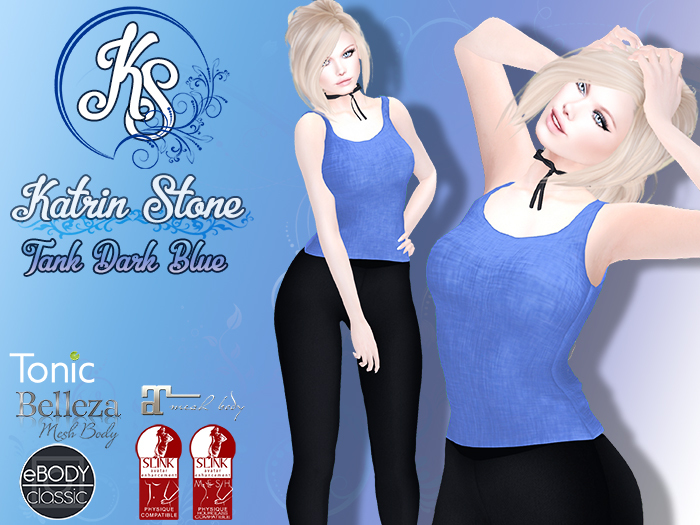 *KS* Tank  (Dark Blue) (ADD ME)