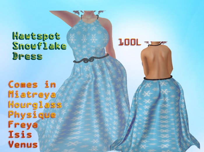 Hawtspot - Snowflake Dress