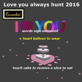 Caramba - Love you always hunt 2016