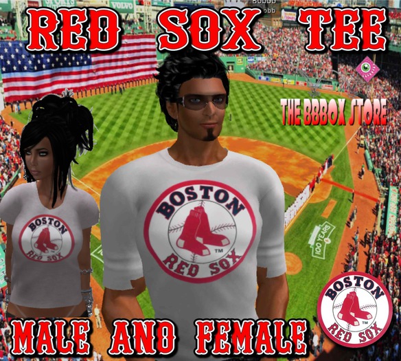 Boston Red Socks Tees M and F