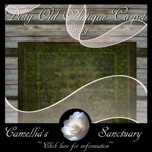 Dirty Old Antique Carpet (Spring)