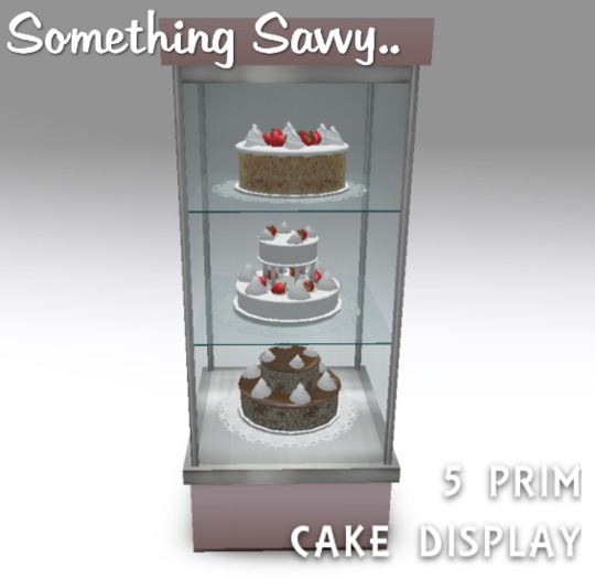 {{Something Savvy}} Cake Display