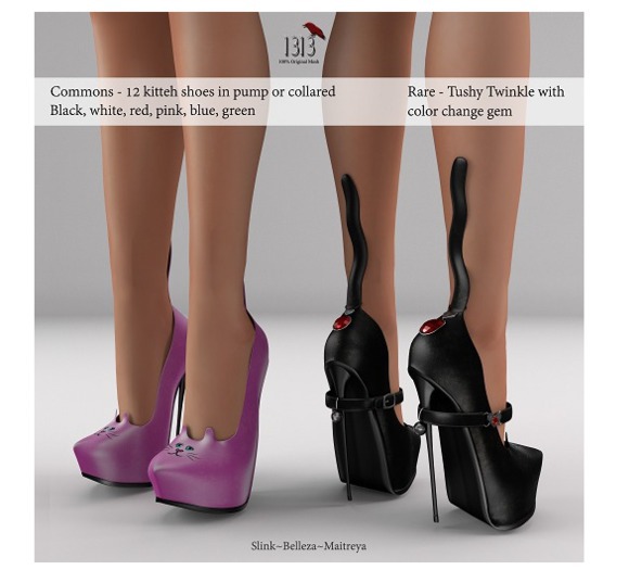 (*<*) 1313 Kitteh Shoes - Green