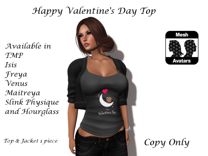 Happy Valentine's Day Top