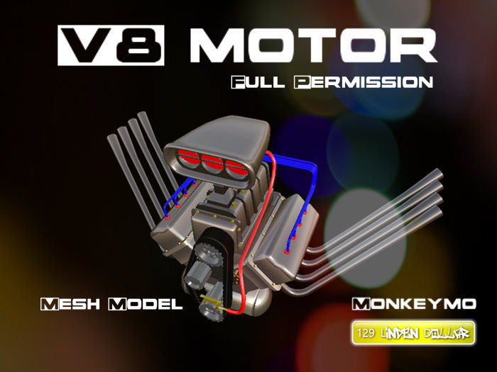 V8 - Motor - Full Permission - Monkeymo