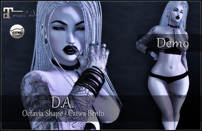 D.A. Octavia Shape - Catwa Bento Demo