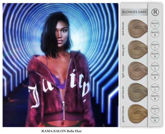 RAMA.SALON - Bella Hair 'BLONDES DARK'