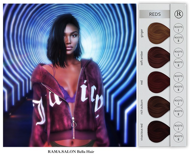 RAMA.SALON - Bella Hair 'REDS'