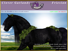 *E* Clover Garland Set [BOXED] RH  Friesian