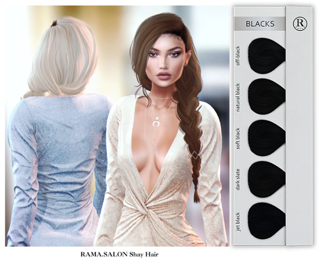 RAMA.SALON - Shay Hair 'BLACKS'