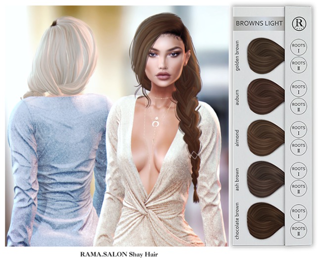 RAMA.SALON - Shay Hair 'BROWNS LIGHT'