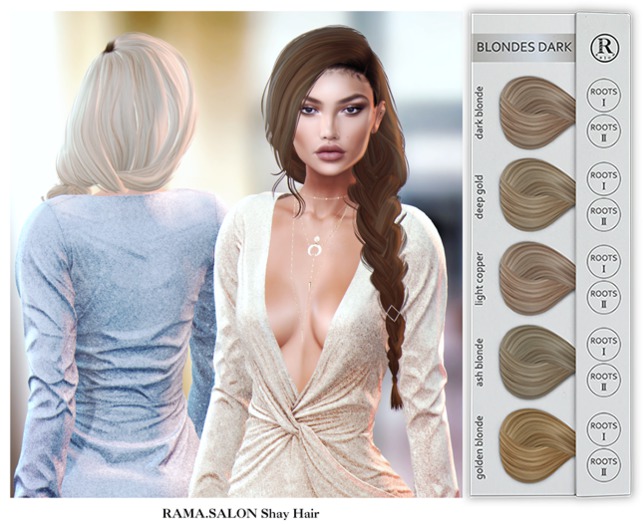 RAMA.SALON - Shay Hair 'BLONDES DARK'