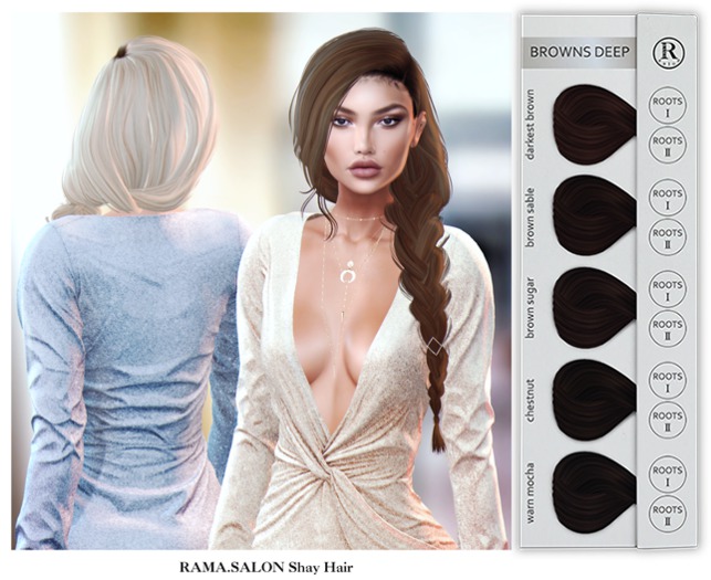 RAMA.SALON - Shay Hair 'BROWNS DEEP'