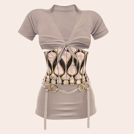 [Marquesse] Gianna Outfit Cream