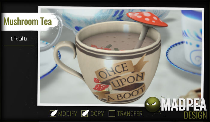 MadPea Mushroom Tea [Add Me!] Boxed