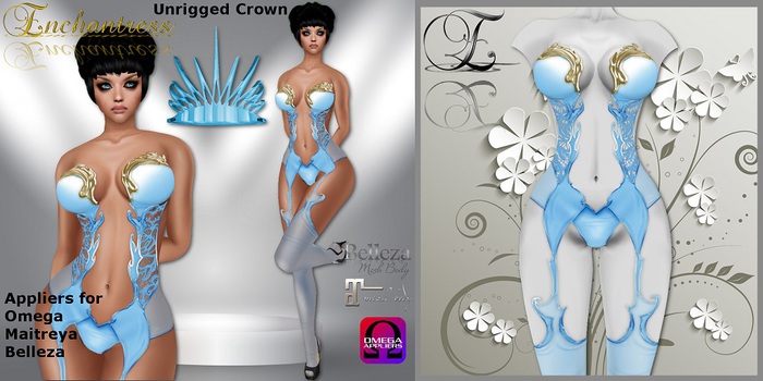 ![Enchantress] Anya Set Light Blue