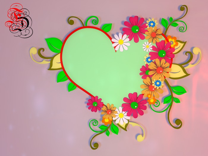 Frosensum ~ Valentine Blossom Heart [4in1]