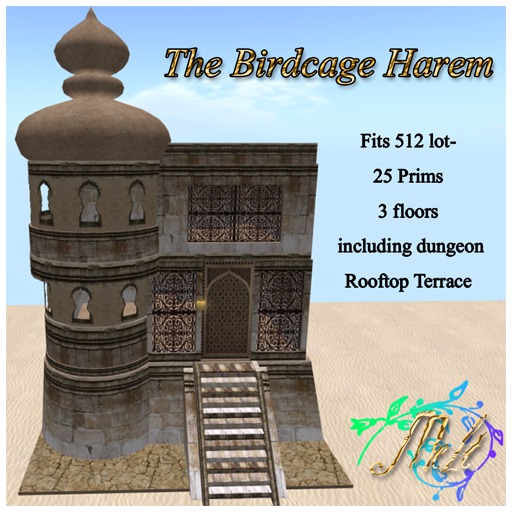 {Melt} The Birdcage Harem 25 Prims