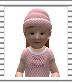 Pat a Kake Princess Knit Cap