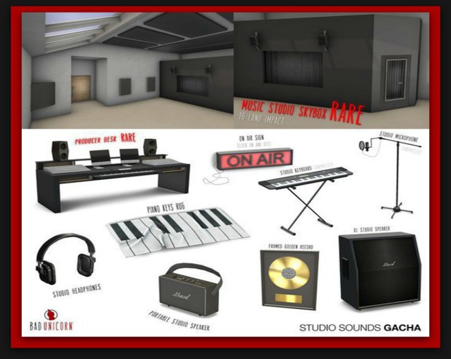 [Bad Unicorn] Studio Headphones (boxed)