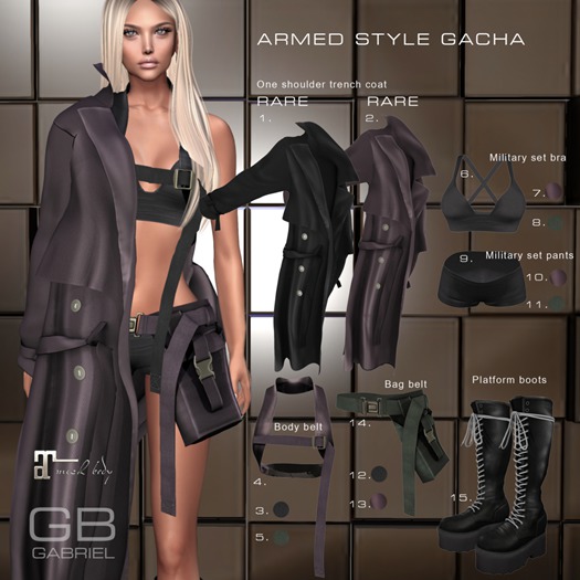 5.::GB:: Body belt (F) (M) Dark olive