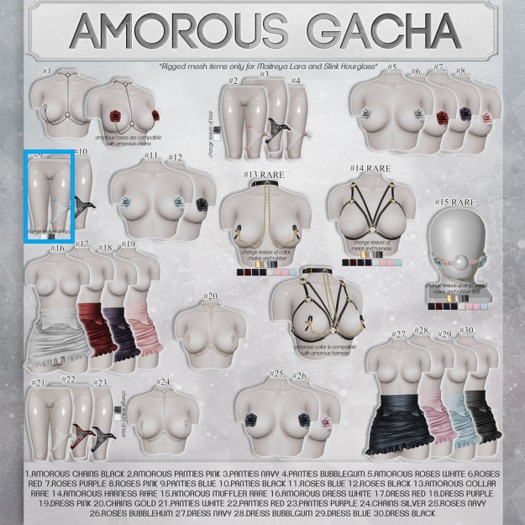 Caboodle - Amorous Roses - Red - Hourglass
