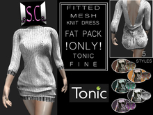 .:S.C:. Butterfly Knit Dress - HUD Fat Pack (TONIC FINE)