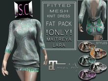 .:S.C:. Butterfly Knit Dress - HUD Fat Pack (MAITREYA)