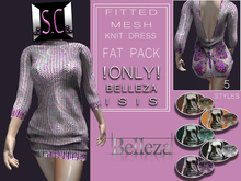 .:S.C:. Butterfly Knit Dress - HUD Fat Pack (BELLEZA ISIS)