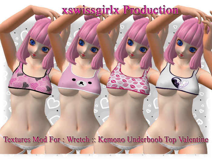 Textures Mod For : Wretch :: Kemono Underboob Top Valentine