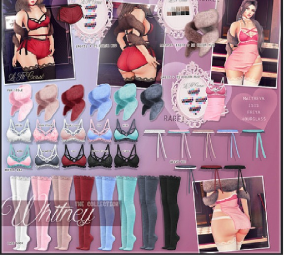 {le fil casse} Whitney Collection Bra Maitreya Pink