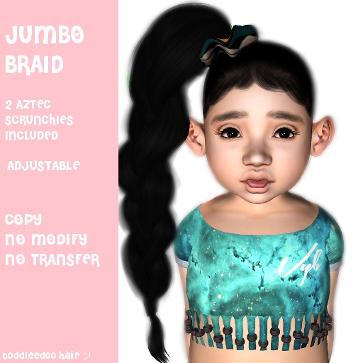 Little Rumi ~ Jumbo Braid