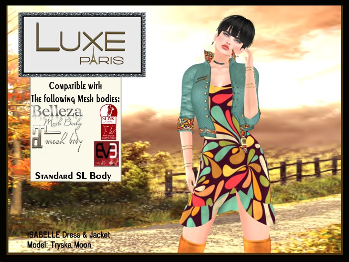 LUXE Paris ISABELLE Jacket and Dress