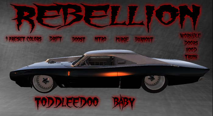 ::SSD:: Rebellion TD Baby  mod/copy no trans (Boxed)