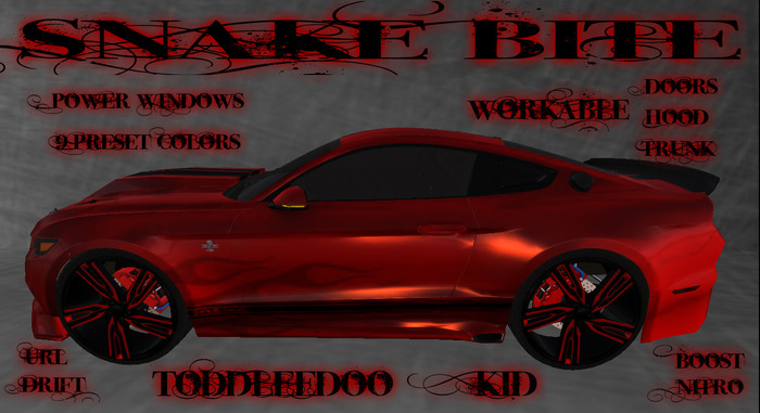 ::SSD:: Snake Bite TD Kid  mod/copy no trans (Boxed)