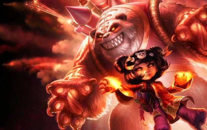 Póster animado - Annie Panda