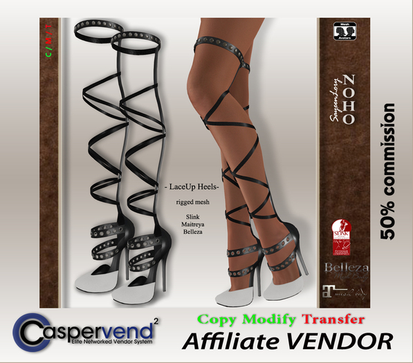 ! Affiliate Vendor [NOHO] - Oha Heels  *white