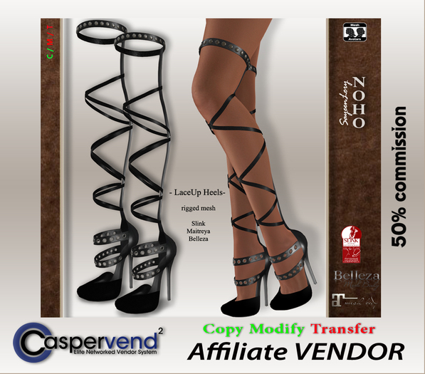 ! Affiliate Vendor [NOHO] - Oha Heels  *black