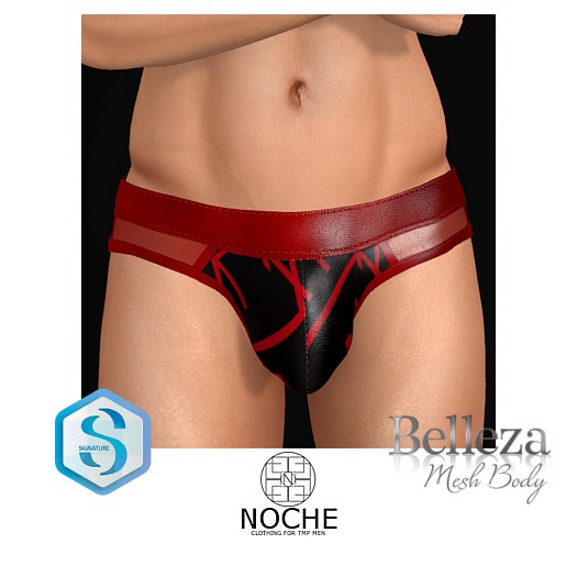 NOCHE. Riley U-Briefs Red